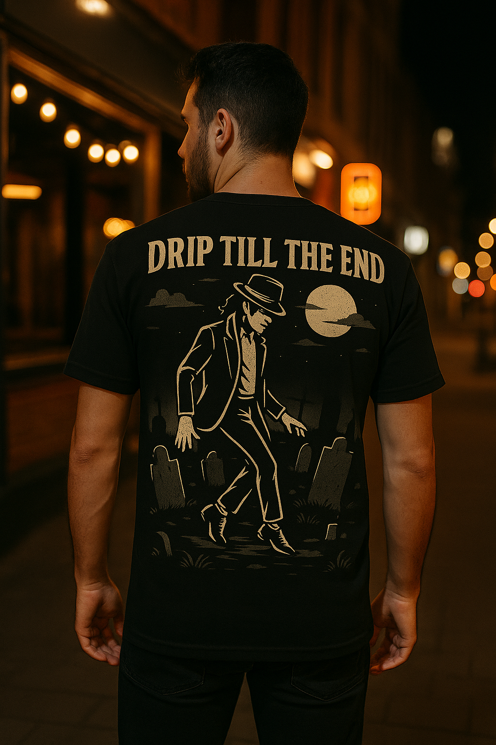 Drip Till The End | Legends Never Die Horror Tribute Tee by Graphic Graveyard