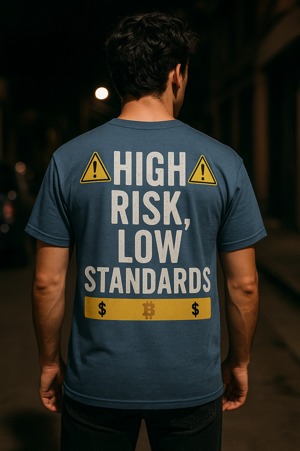 High Risk, Low Standards | Degen Den by Graphic Graveyard