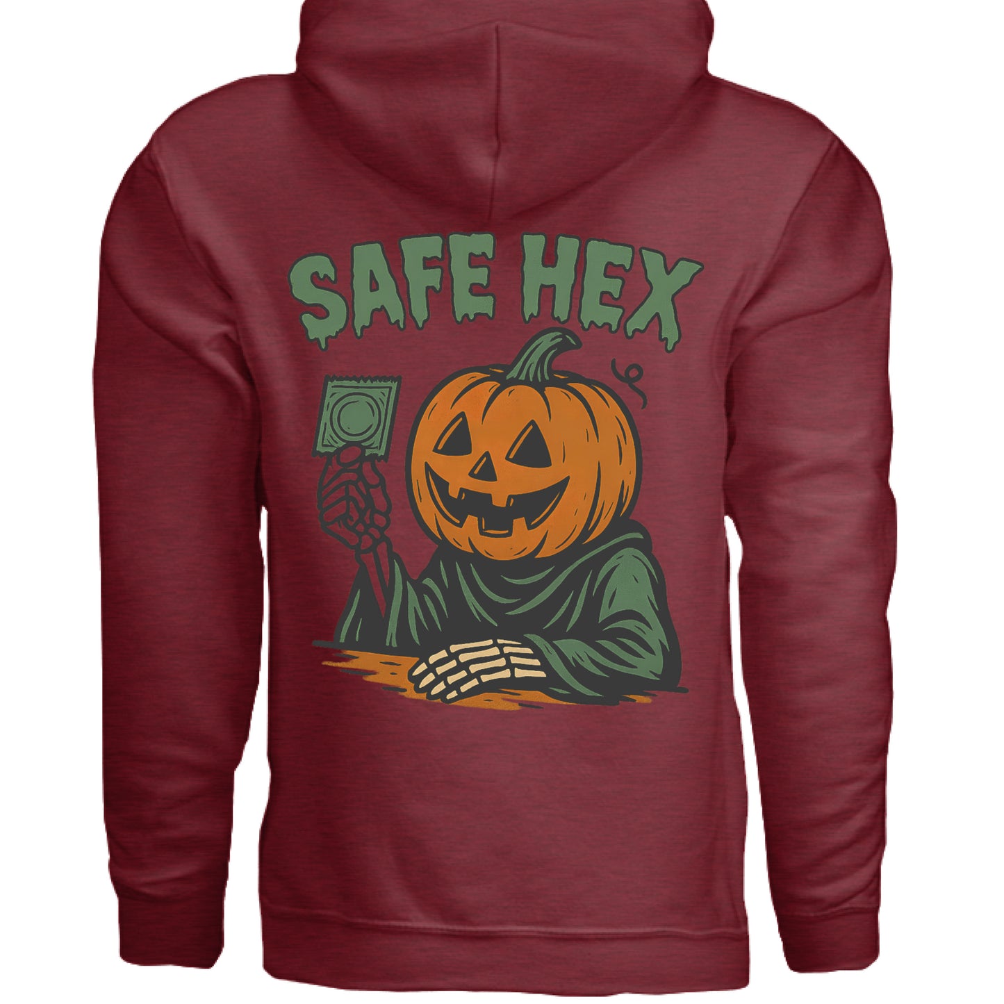 ANTIQUE CHERRY RED - BACK