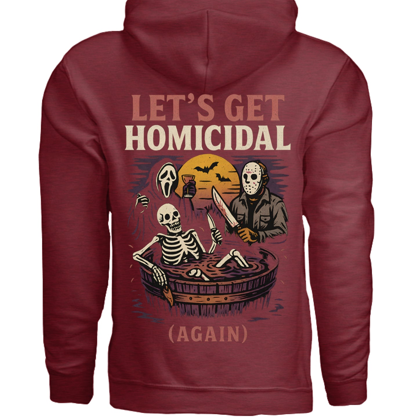 ANTIQUE CHERRY RED - BACK