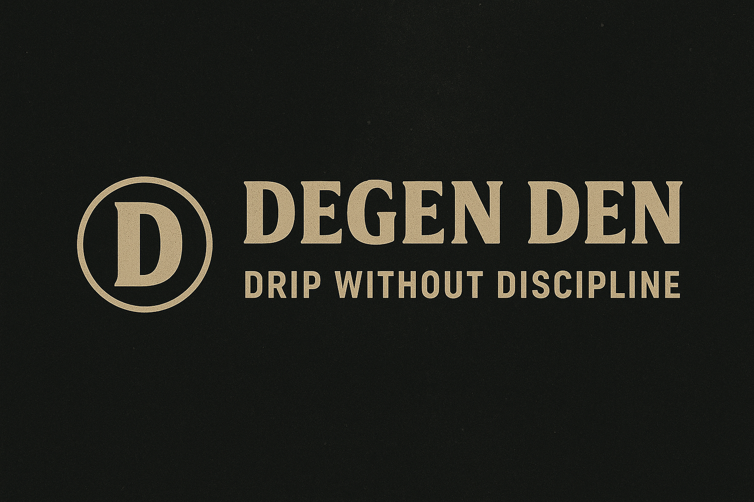 The Degen Den | Crypto Degen Shirt Drop by Graphic Graveyard