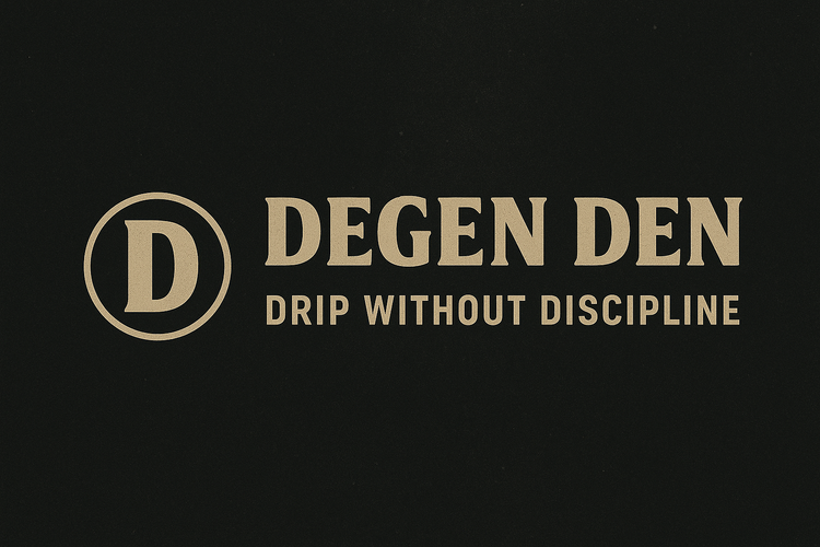 The Degen Den | Crypto Degen Shirt Drop by Graphic Graveyard