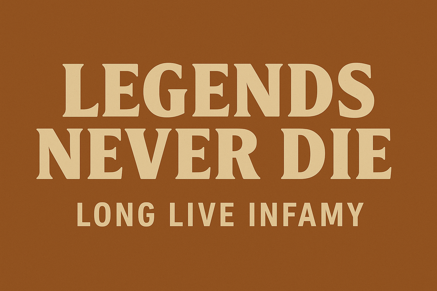 Legends Never Die | Retro Icon Tees by Graphic Graveyard