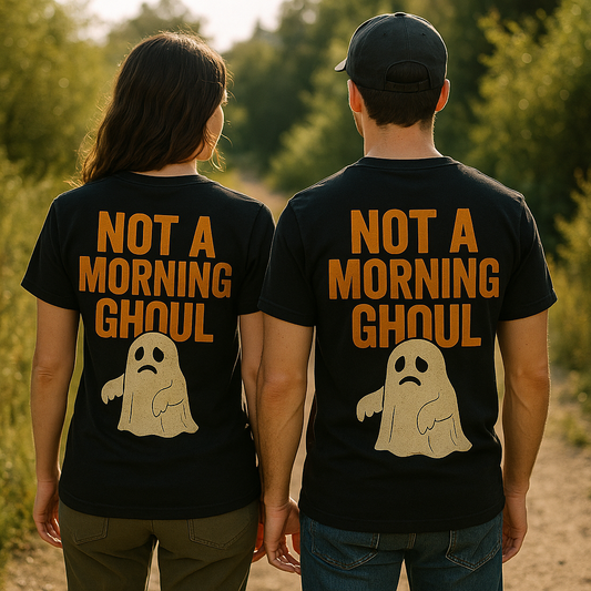 Not a Morning Ghoul | Fright & Fall Collection by Graphic Graveyard