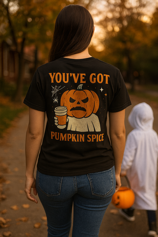 You’ve Got Pumpkin Spice | Fright & Fall Shirt by Graphic Graveyard