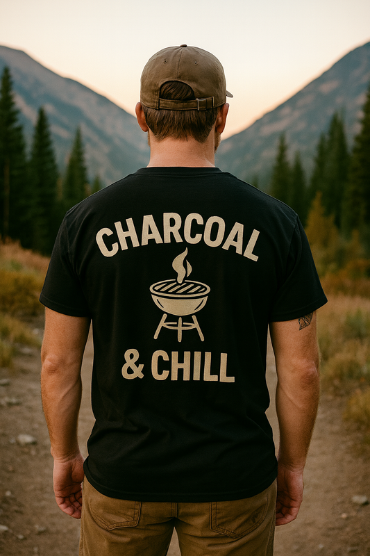 Charcoal & Chill Shirt | Smoked & Unbothered™ by Graphic Graveyard