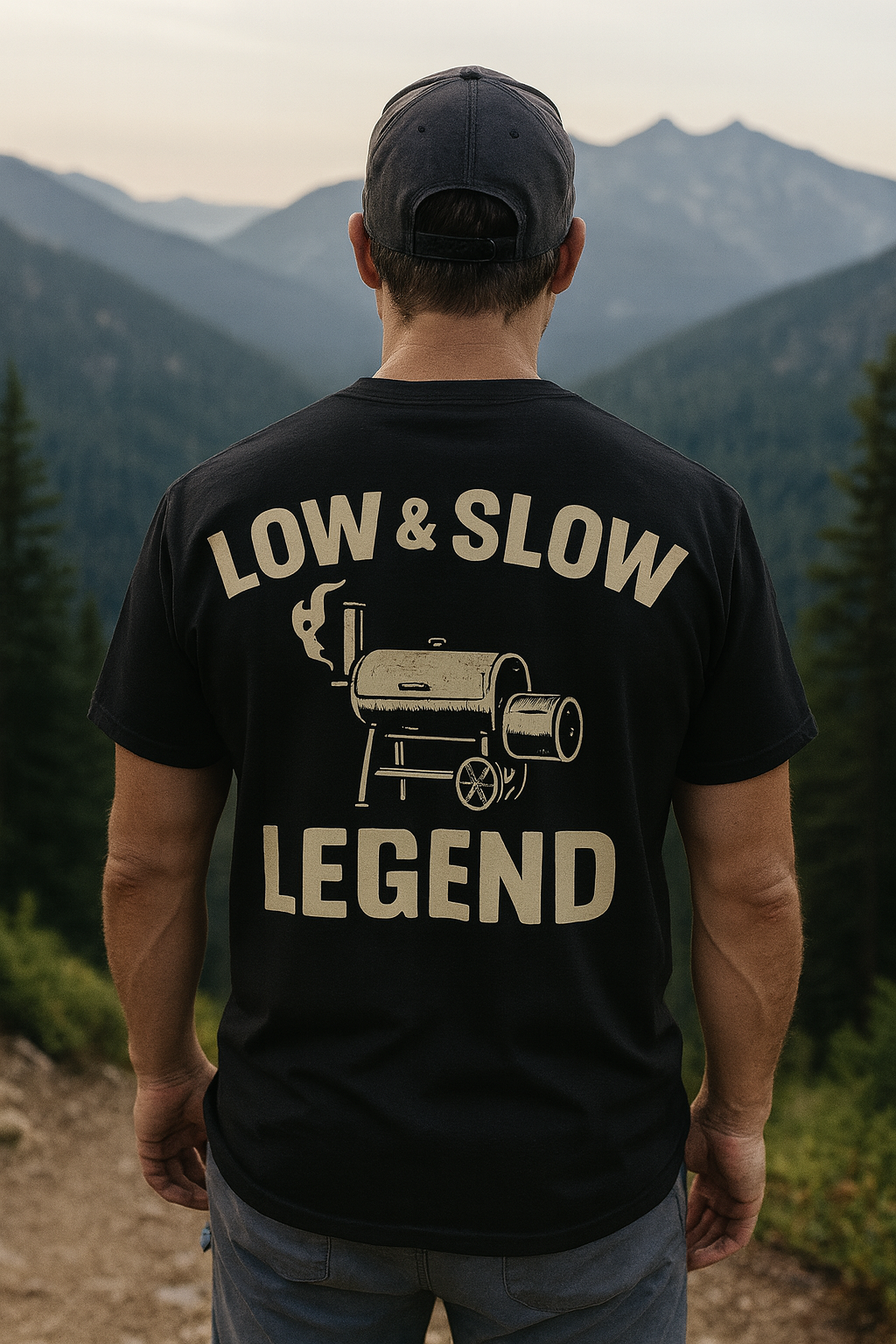 Low & Slow Legend Shirt | Smoked & Unbothered™ by Graphic Graveyard
