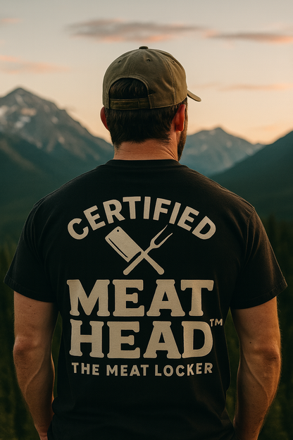Certified Meat Head Shirt | The Meat Locker™ by Graphic Graveyard