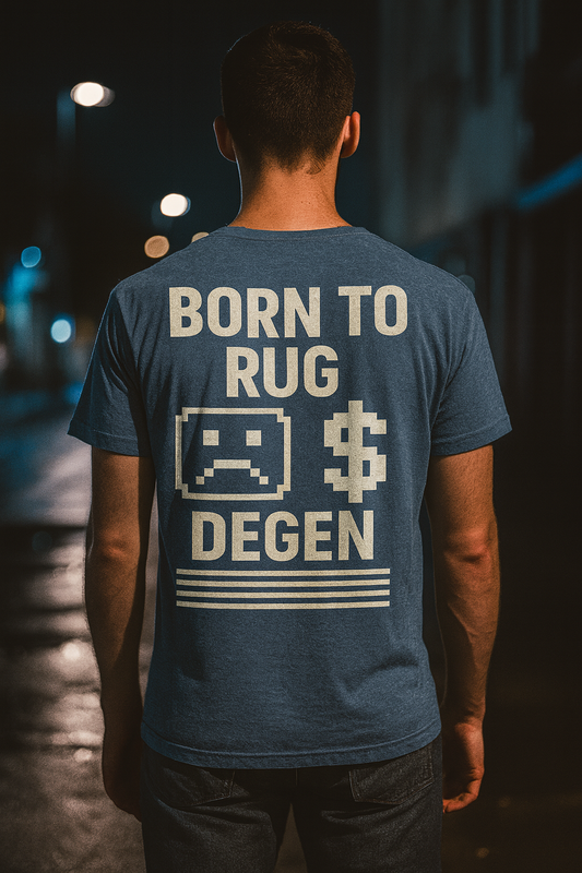 Born to Rug | Degen Den by Graphic Graveyard