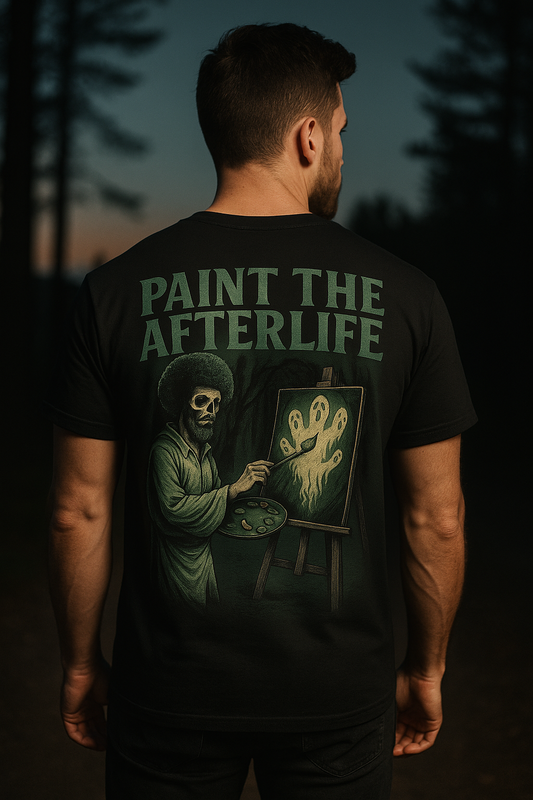 Paint the Afterlife | Haunted Artist Tee from The Afterlife Archives