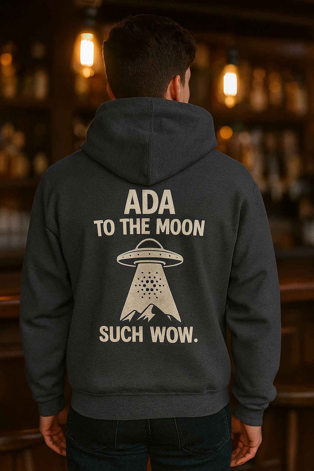 ADA to the Moon Shirt | Degen Den™ by Graphic Graveyard - new Graphic Graveyard