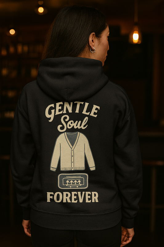 Gentle Soul Forever Hoodie | Legends Never Die by Graphic Graveyard Graphic Graveyard