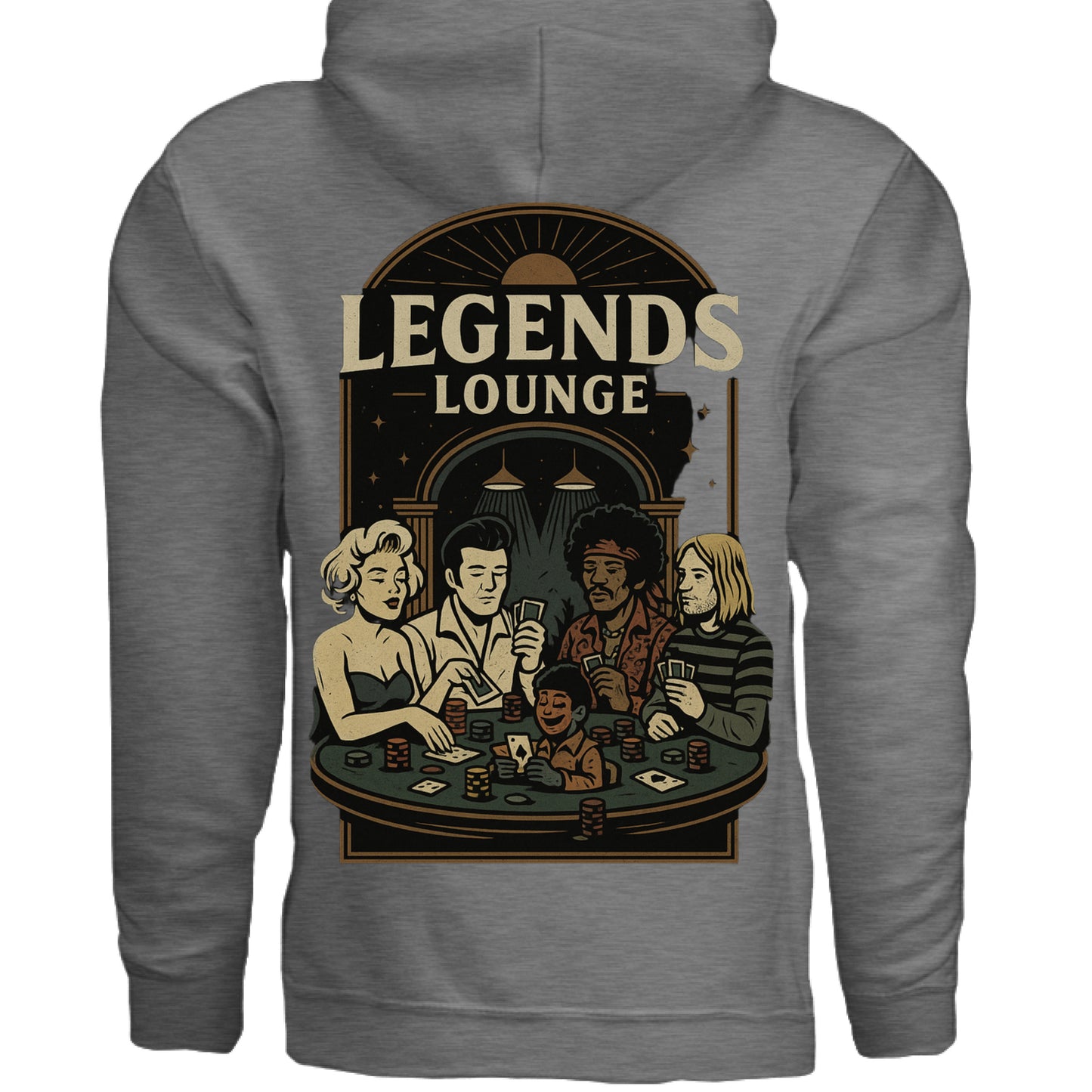 GRAPHITE HEATHER - BACK