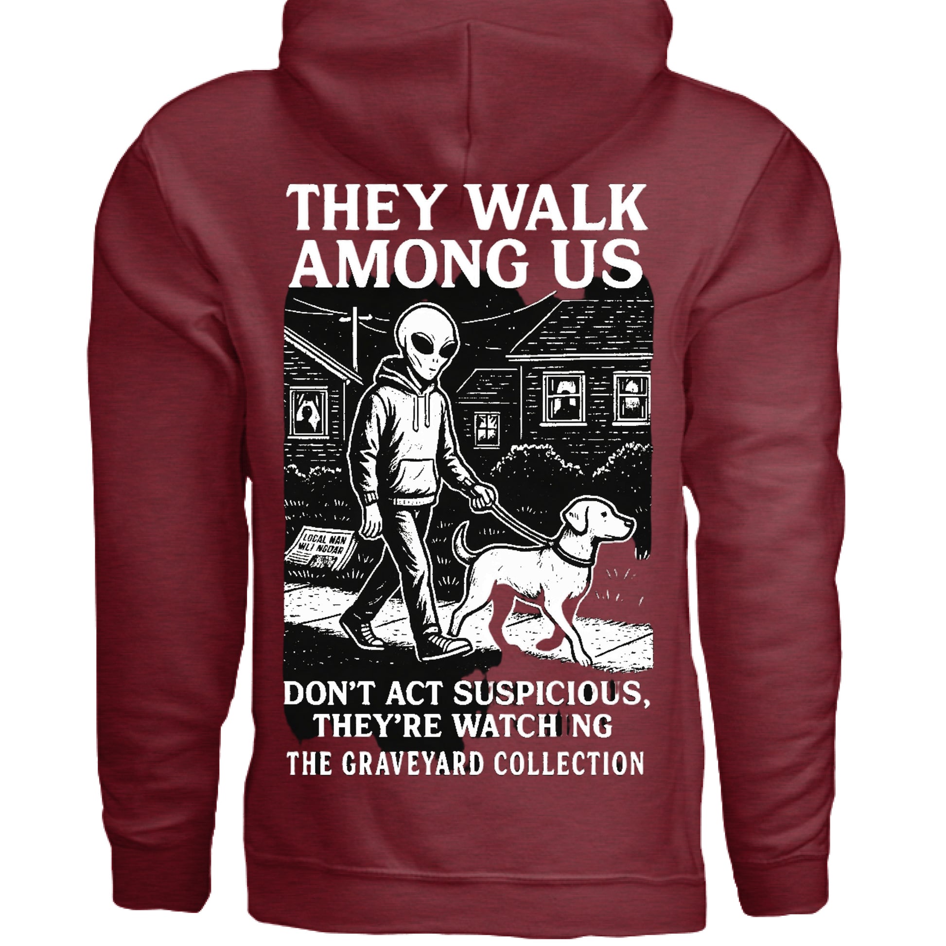 ANTIQUE CHERRY RED - BACK