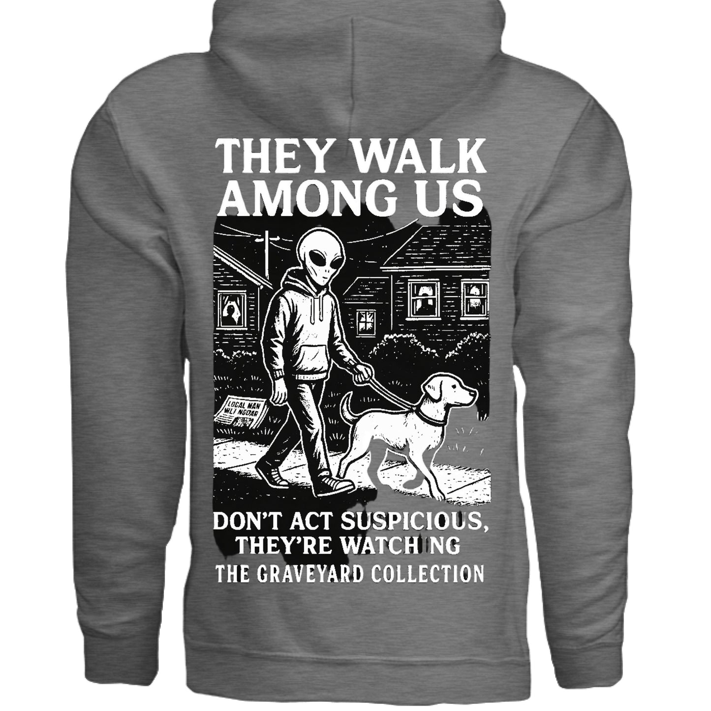 GRAPHITE HEATHER - BACK