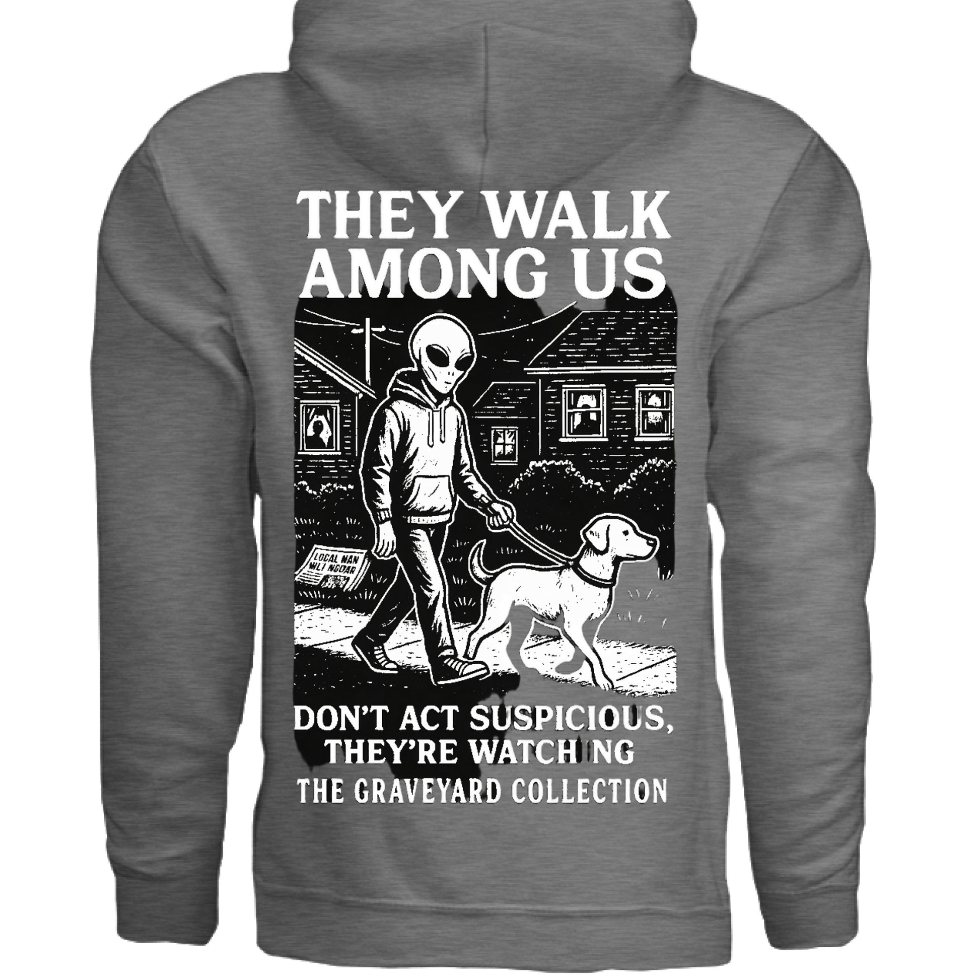 GRAPHITE HEATHER - BACK